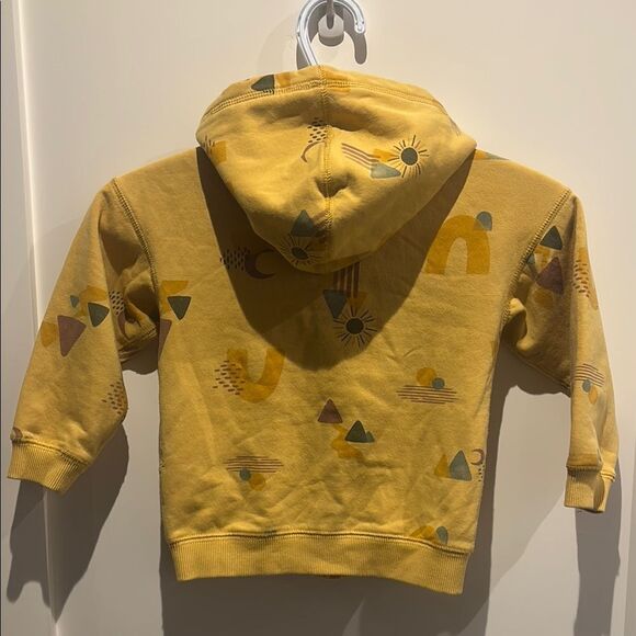 Roots toddler size 3t Yellow Zip-Up Hoodie - Picture 3 of 4